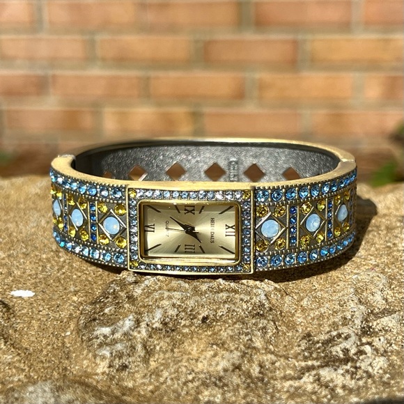 Heidi Daus Accessories - Heidi Daus Shimmering Pastel Swarovski Crystal Watch
